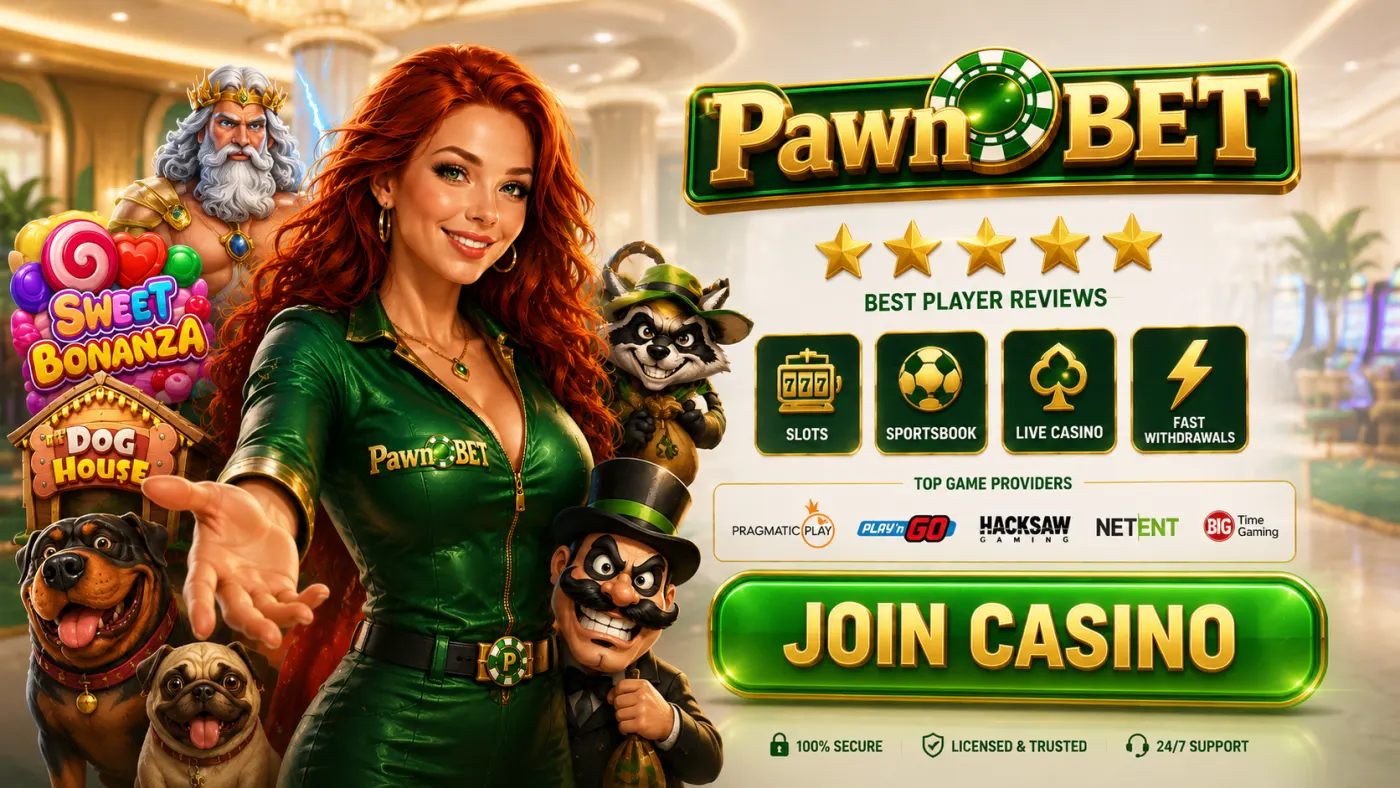 PawnBet Casino — join now and claim your welcome bonus